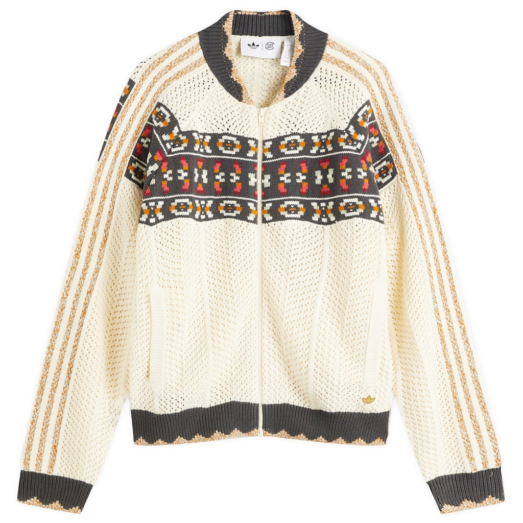Adidas Originals X Clot C Track Top Cream White